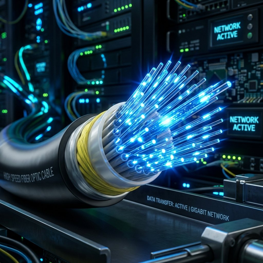 Fibre Optic Telecom Data Cables
